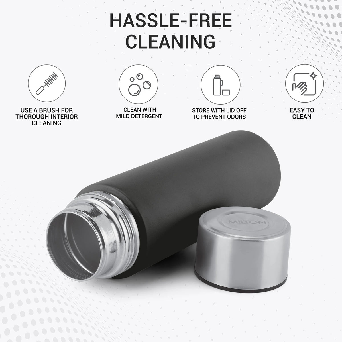 MILTON Handy 650 Stainless Steel 660 ml Stainless Steel Bottle