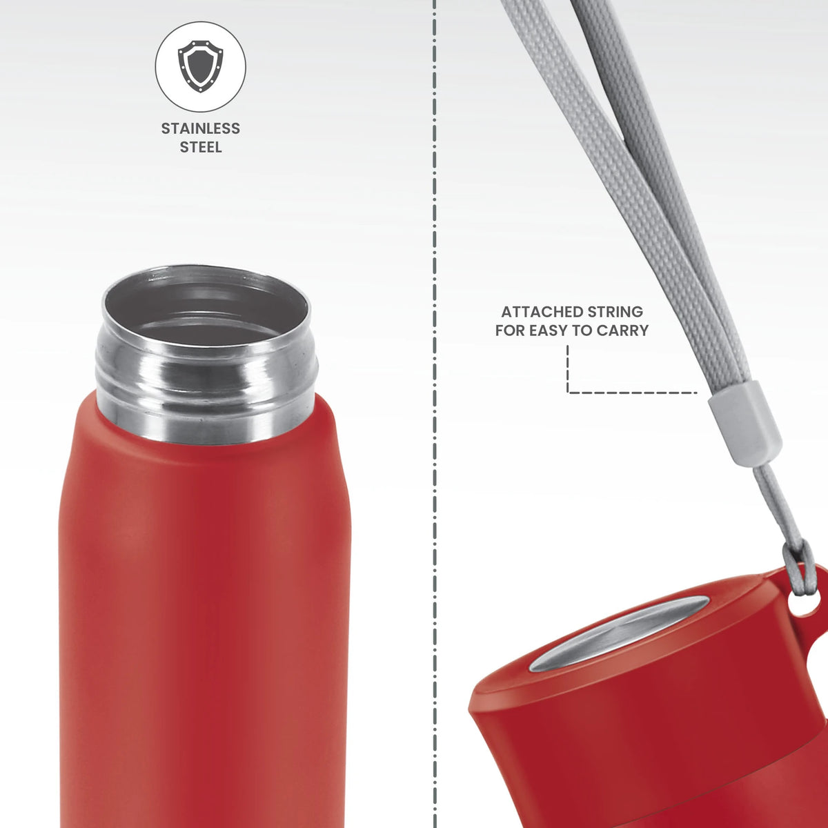 MILTON Handy 650 Stainless Steel 660 ml Stainless Steel Bottle