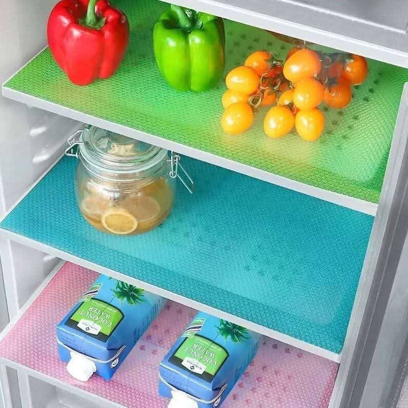 The refrigerator shelf liner mats