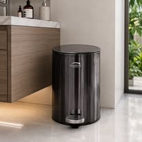 Stainless Steel Hydraulic Pedal Bin