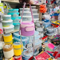 Cute Cartoon Kids Plastic Water Bottle