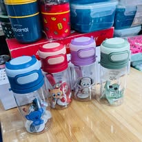 Cute Cartoon Kids Plastic Water Bottle