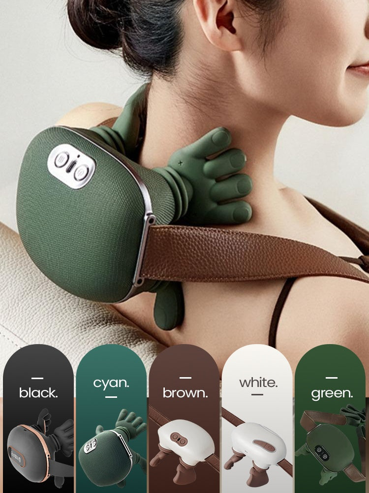 SiaaSoo N7 Electric Neck and Shoulder Massager - প্রিমিয়াম স্মার্ট নেক অ্যান্ড শোল্ডার ম্যাসাজার! 🌸💖