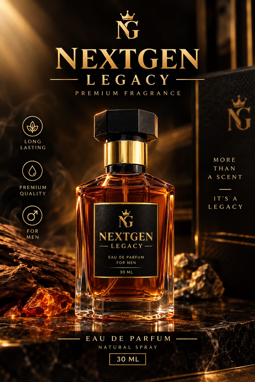 👑✨ Nextgen Legacy - More than a scent, it's a legacy! 🔥🖤