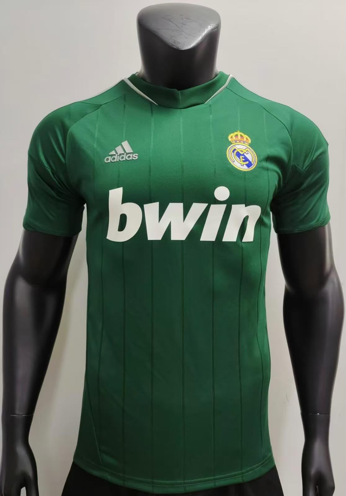 Real Madrid Retro Green Kit