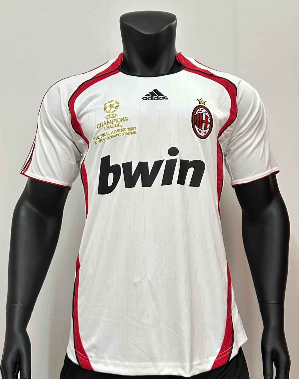AC Milan 2007 Champions League Final Retro Kit