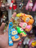 Colorful Cartoon Character Keychain