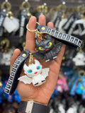 Fantasy Dragon Cat Keychain