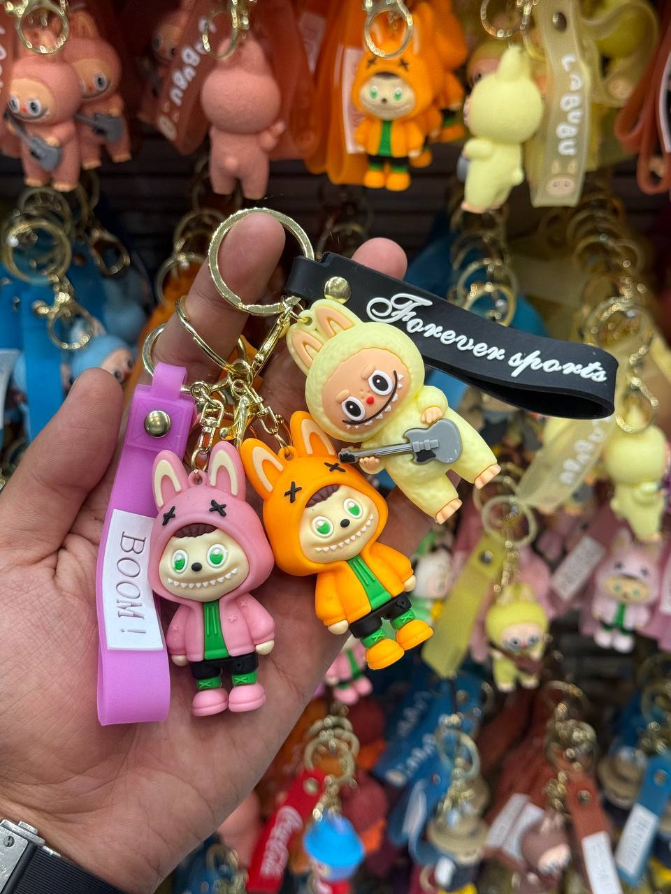Happy Year Character Keychain