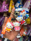 Bow Cat Character Keychain
