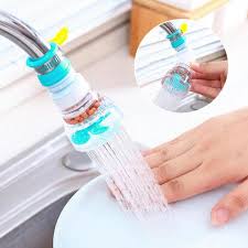 360° Rotating Splash-Proof Faucet Water Filter
