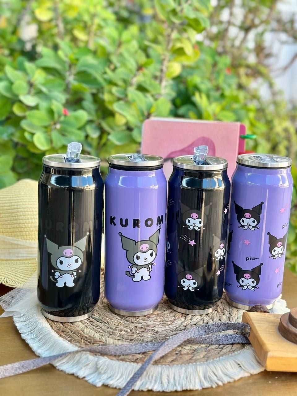 Mischievous Bunny Slim Water Bottle