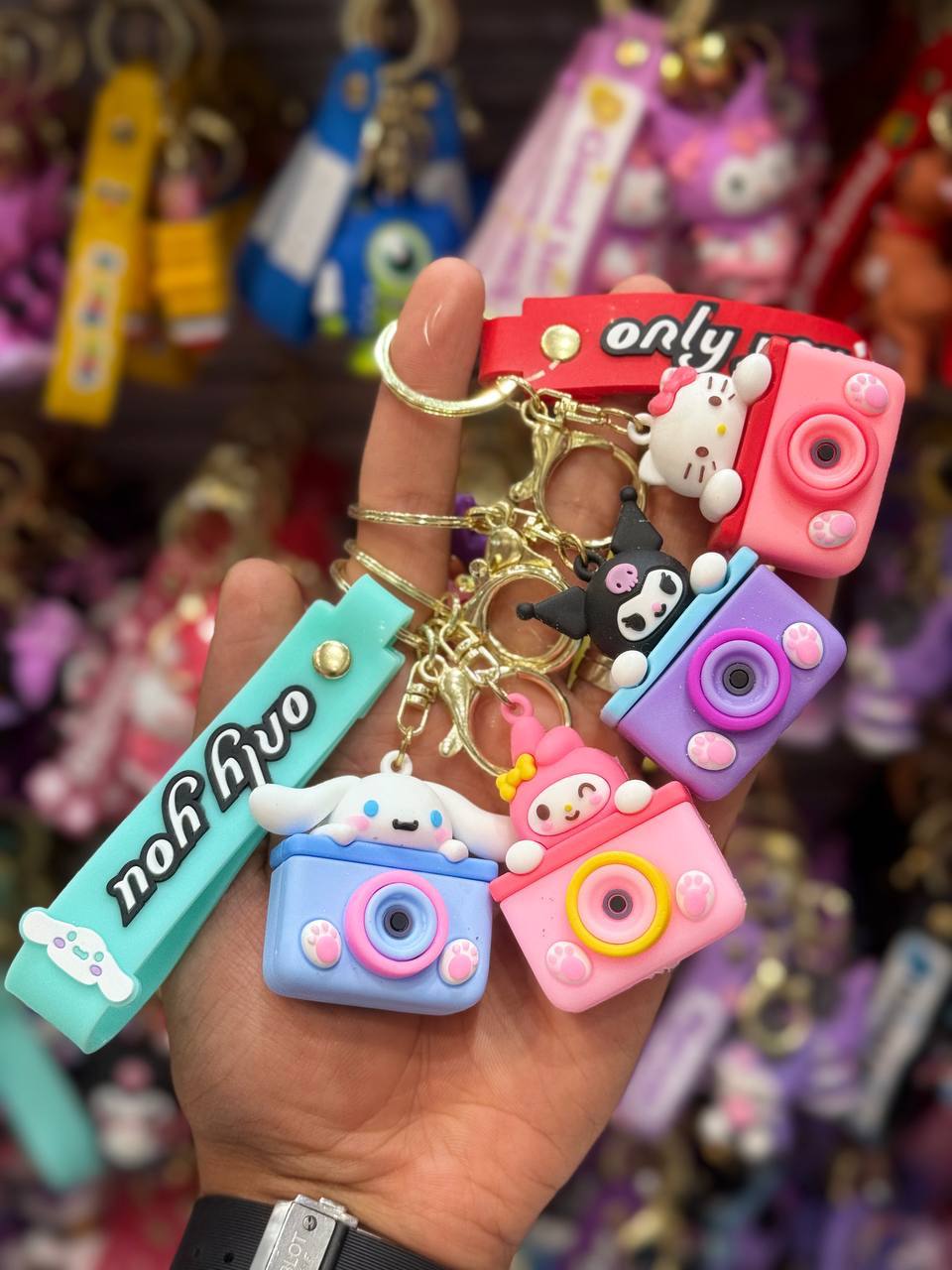 Mini Camera Character Keychain