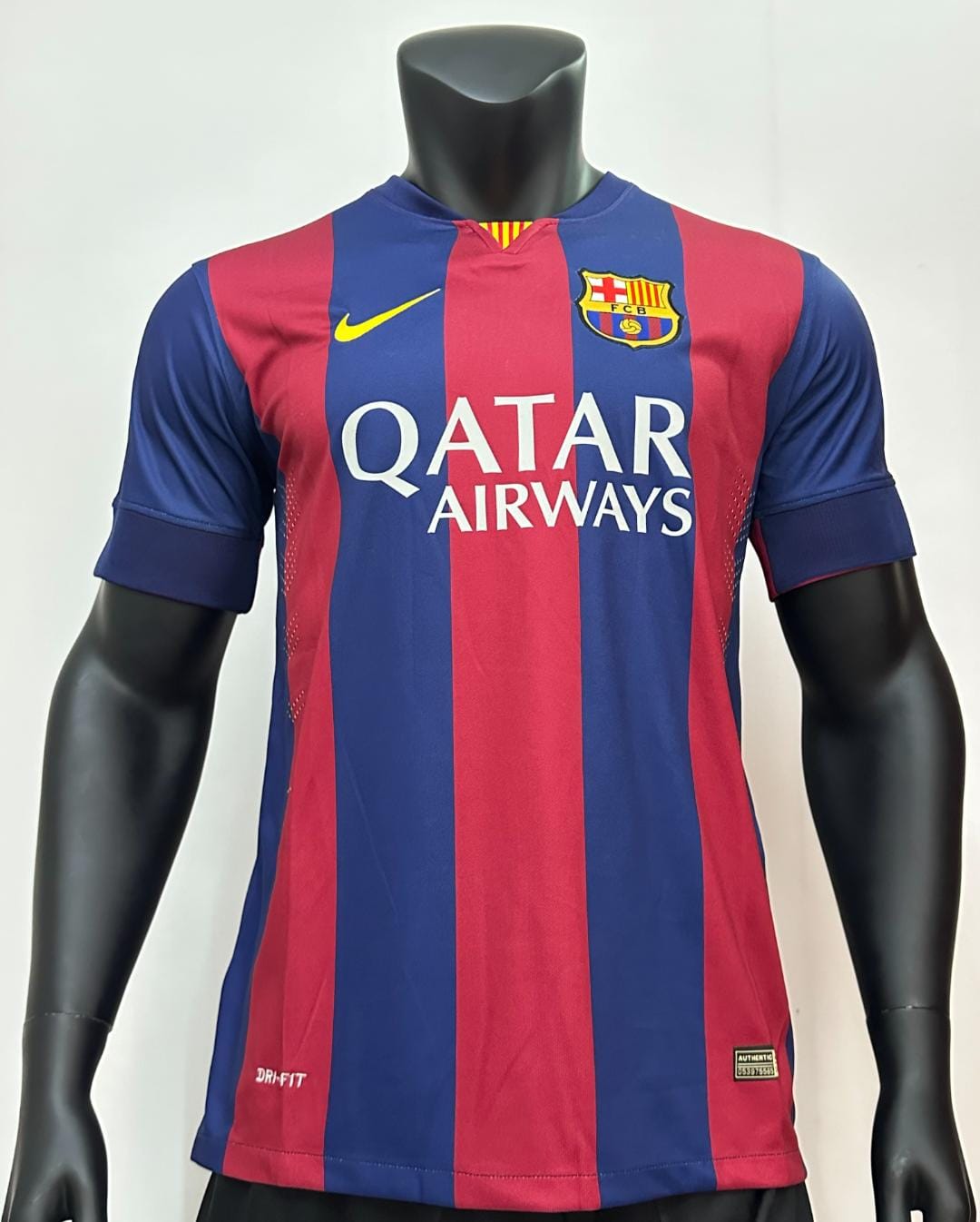 Barcelona 2014–15 style home retro jersey, front view