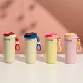 Ribbed Coffee Travel Tumbler