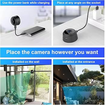 X5 Mini WiFi HD Security Camera.