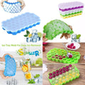 37-cavity silicone honeycomb ice cube tray with a lid