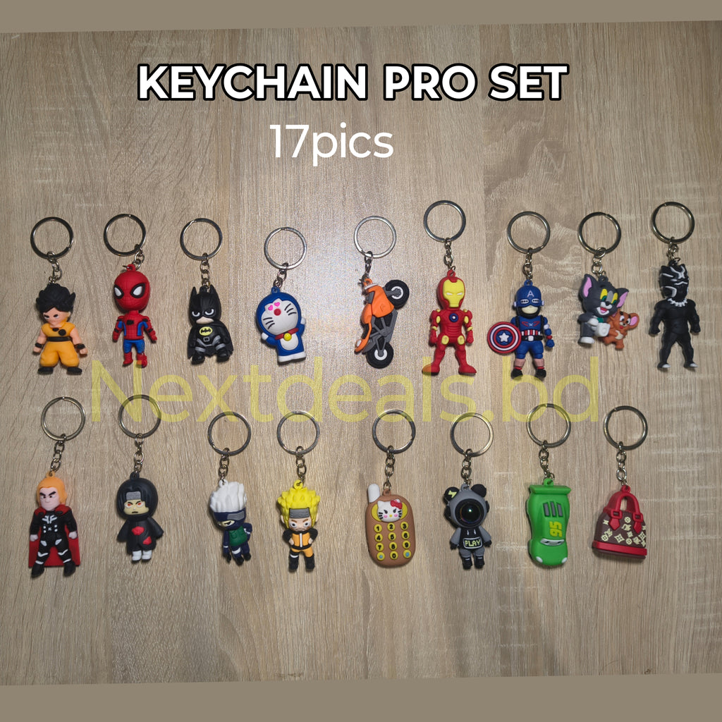 Keychain pro set (17pics)