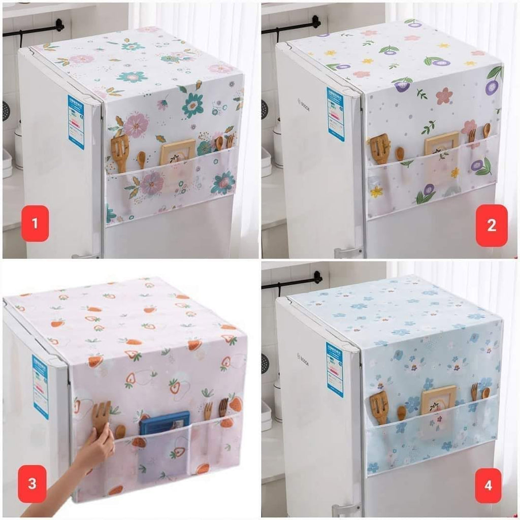 Waterproof PEVA refrigerator top dust cover