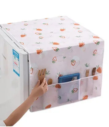 Waterproof PEVA refrigerator top dust cover