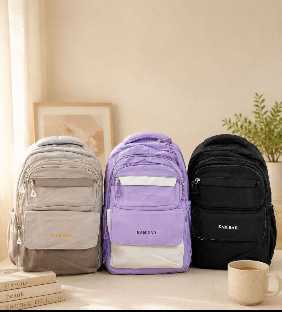 Solid Color Travel Backpack